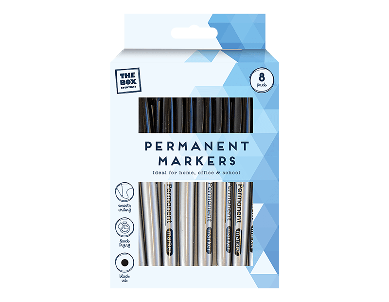 Permanent Markers 8pk
