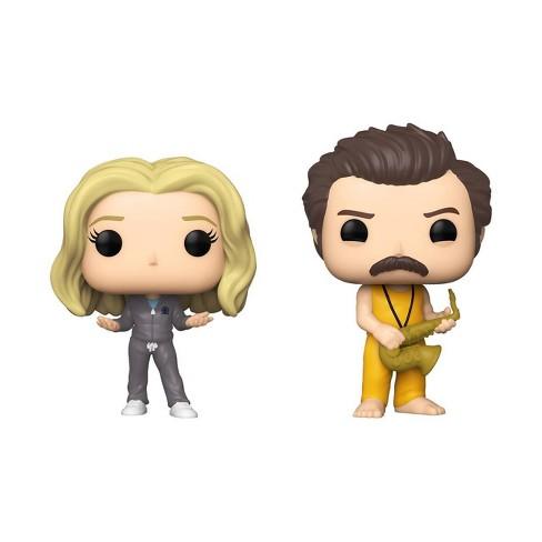 Funko POP! Television: Parks & Recreation - Leslie & Ron Locked In 2-Pack