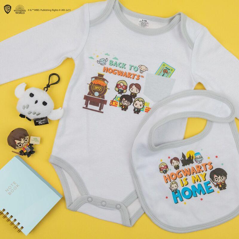 Harry Potter Baby Bodsuit with bibs Set - Hogwarts