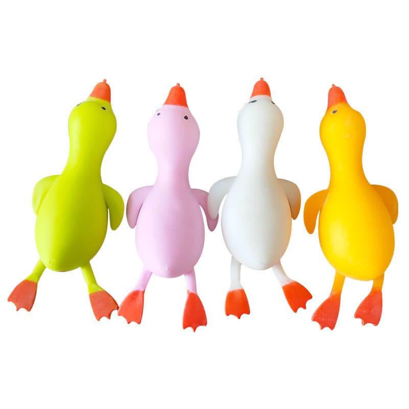 Stretchy Squeezy Duck - 3 assorted, Random Delivery
