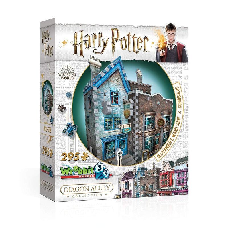 Wrebbit 3D Puzzle Harry Potter Ollivander'S Wand Shop & Scribbulus Puzzle 3D (295pc)