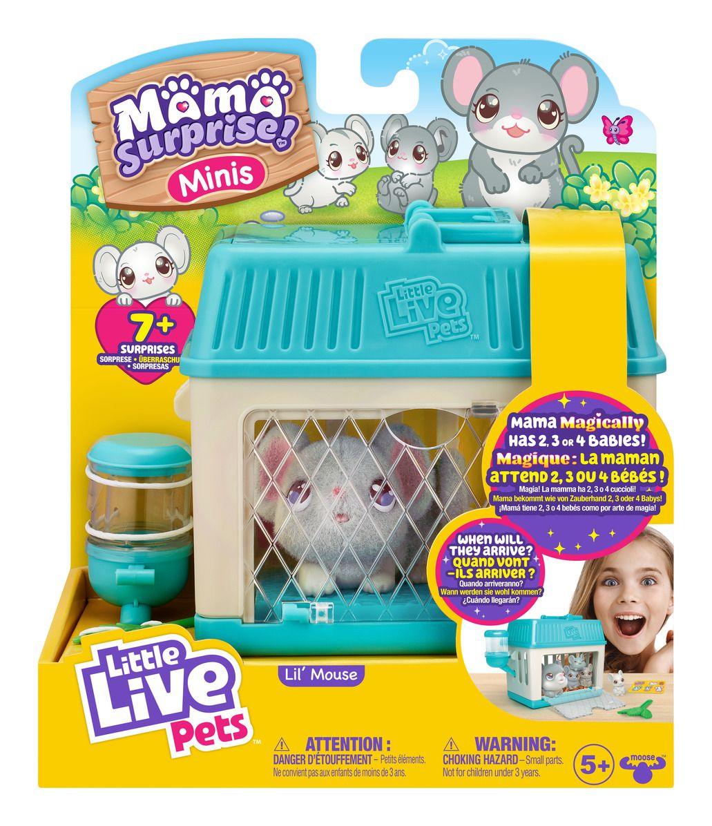 Little Live Pets Mama Surprise Playset Lil Mouse