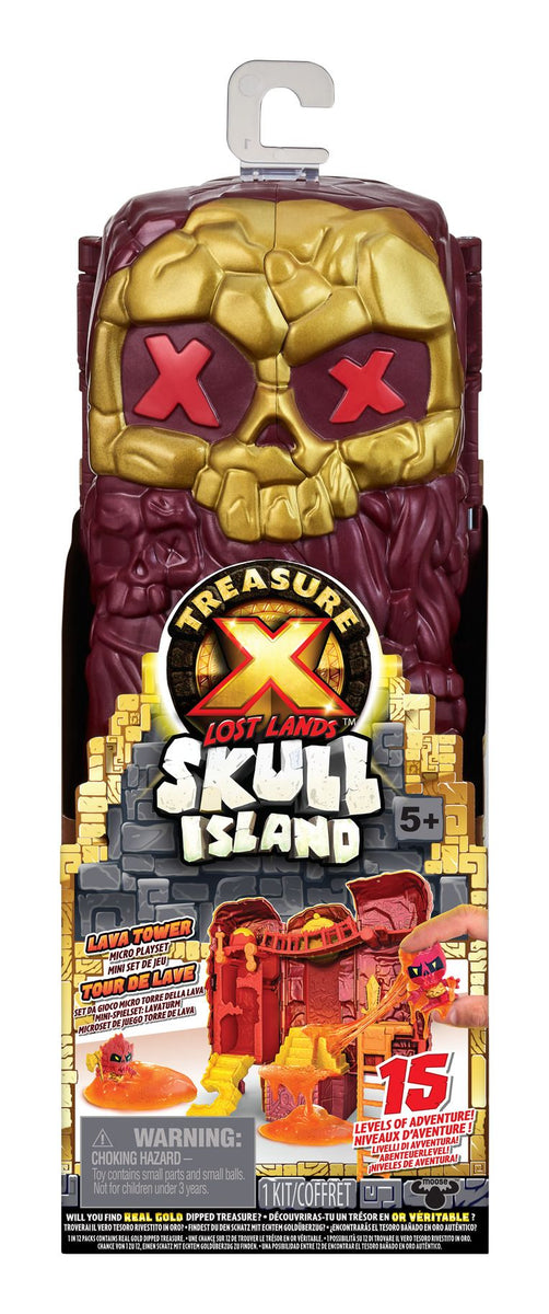 Trésor X Lost Lands Skull Island : Mini set de jeu Tour
