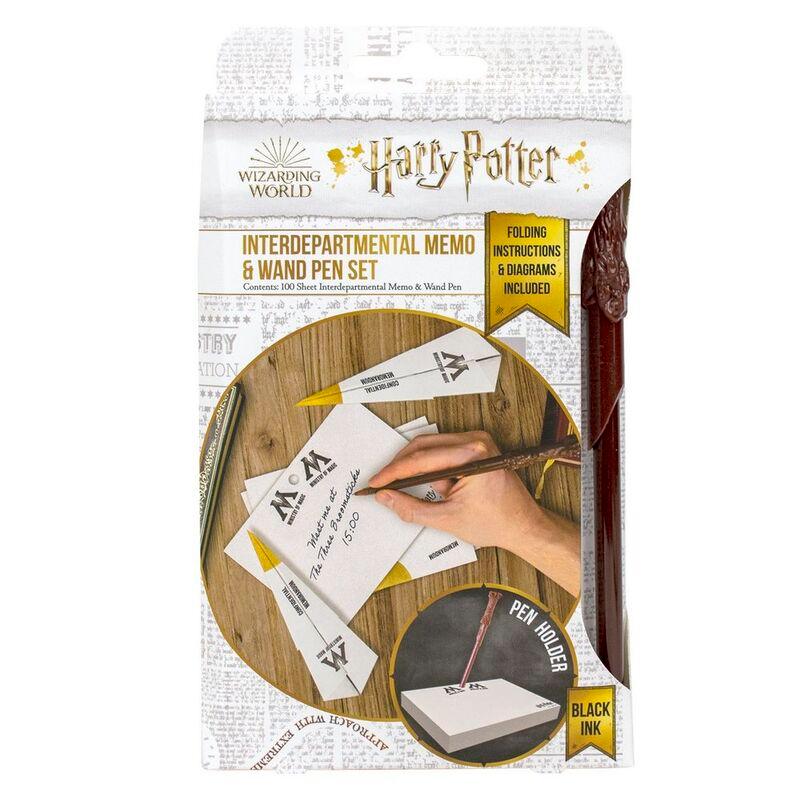 Harry Potter Interdepartmental Memo And Wand Set