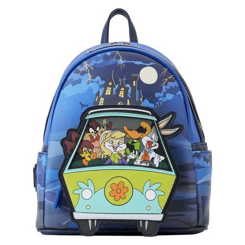 Loungefly Warner Bros 100 Anniversary Looney Tunes Scooby Mash Up Mini Backpack