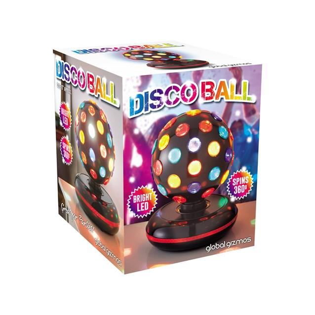 Global Gizmos 6" Black Rotating Disco Ball