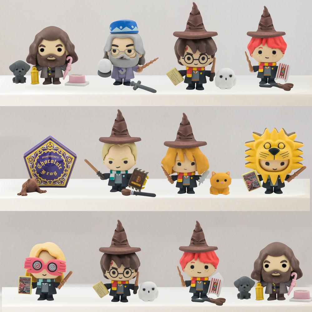 Harry Potter Figurine Erasers display