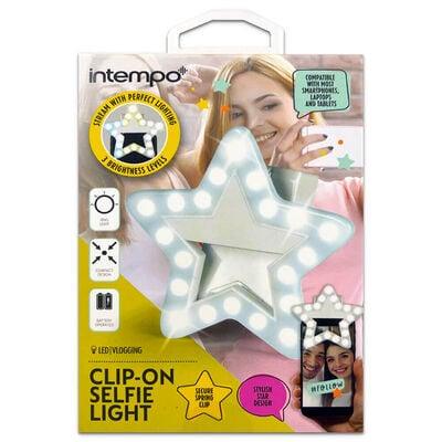 Intempo Clip On Selfie Light - Star