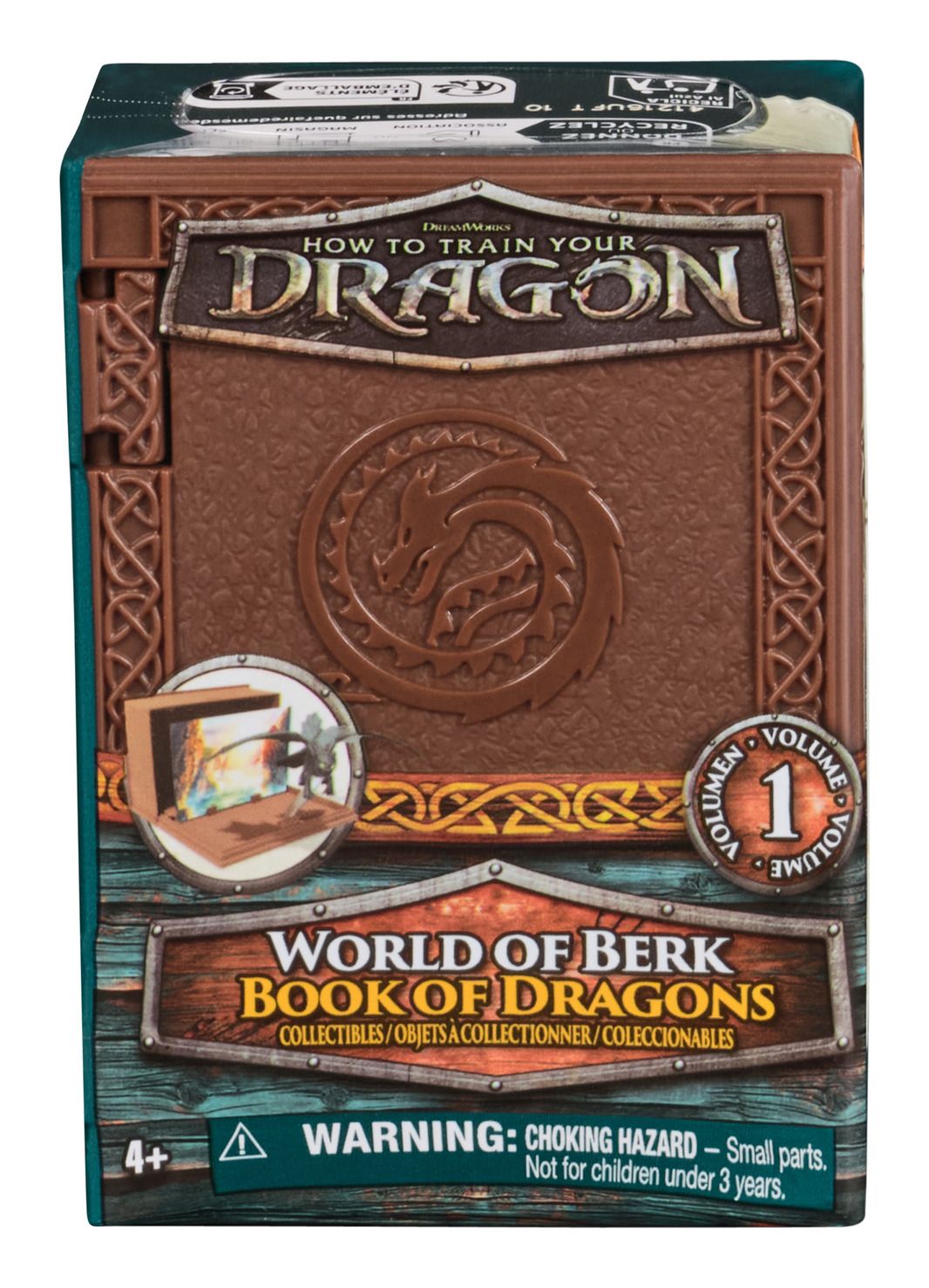 Dreamworks Dragons Mini Collectible Figures - 1 Piece, Random Delivery