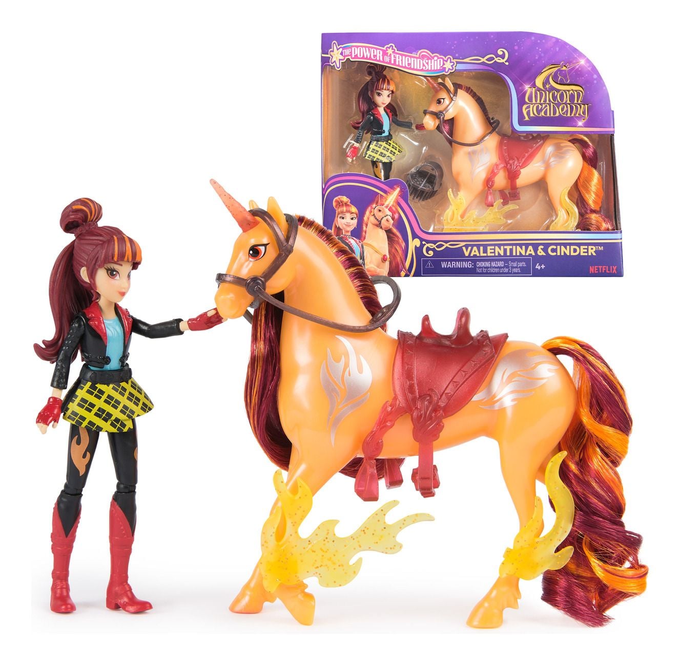 Unicorn Academy - Sml Doll Valentina & Cinder