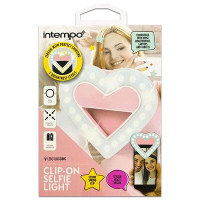 Intempo Clip On Selfie Light - Heart