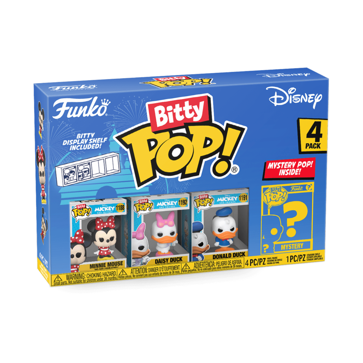 Funko POP! Funko Bitty POP: Disney - Minnie 4PK
