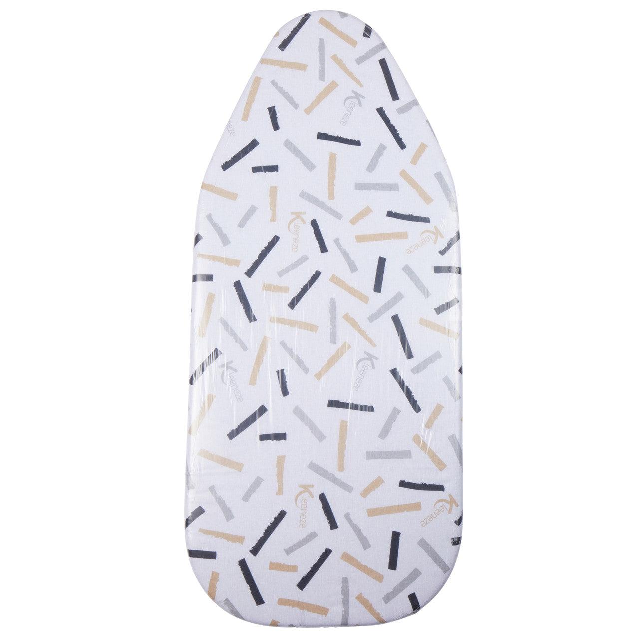 Kleeneze Table Top Ironing Board with Striped Print, 73 x 31 cm