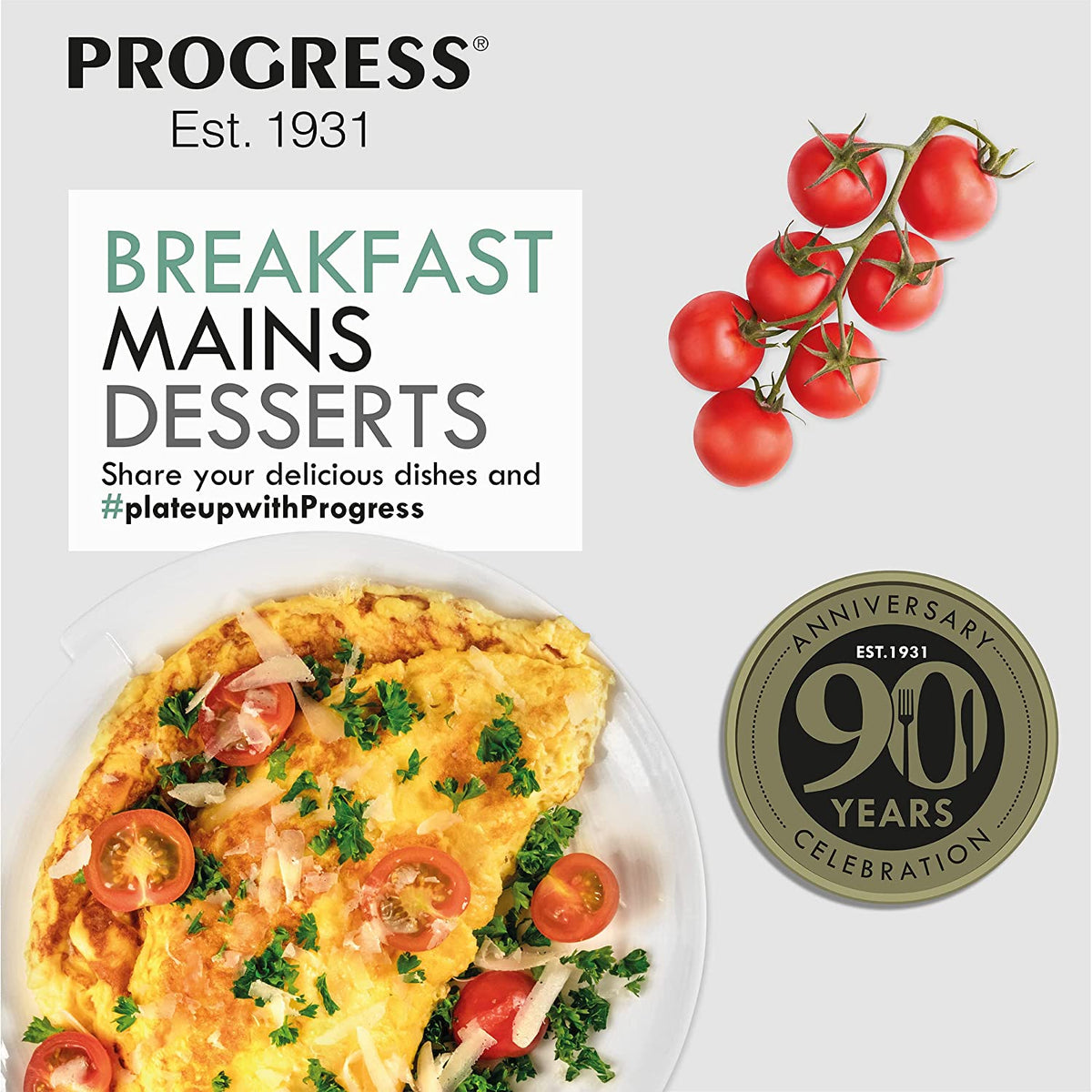 WW Omelette Maker, Easy-Clean and Non-Stick, 750 W - Progress Cookshop