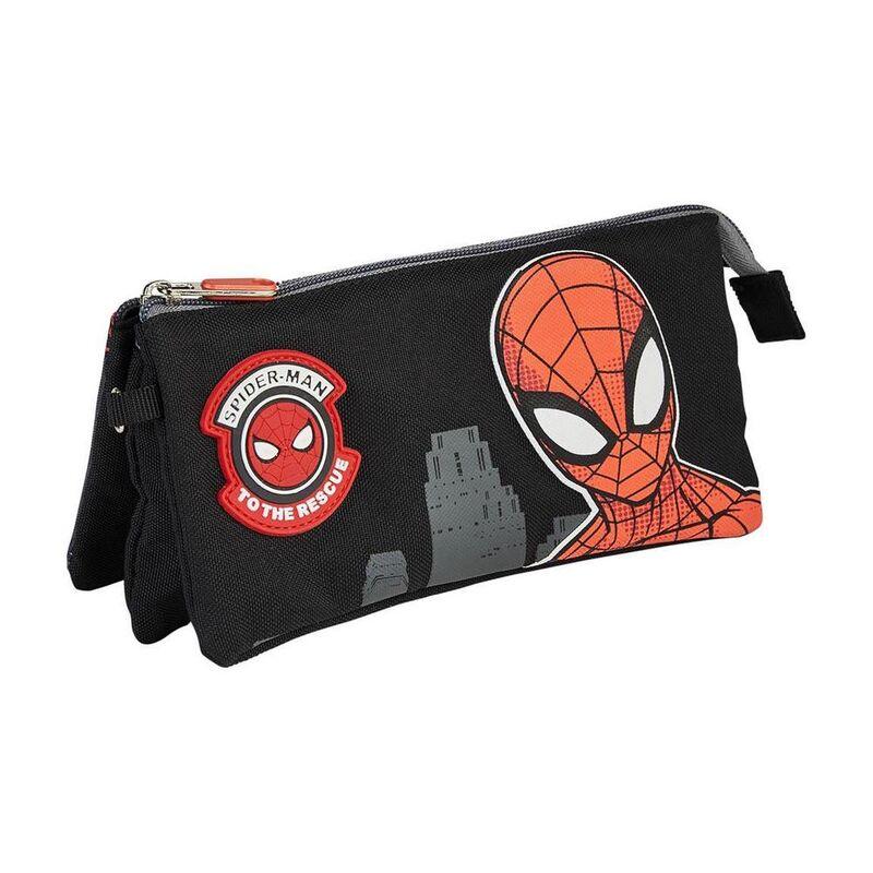 Triple Pencil Case Marvel Spiderman To the rescue