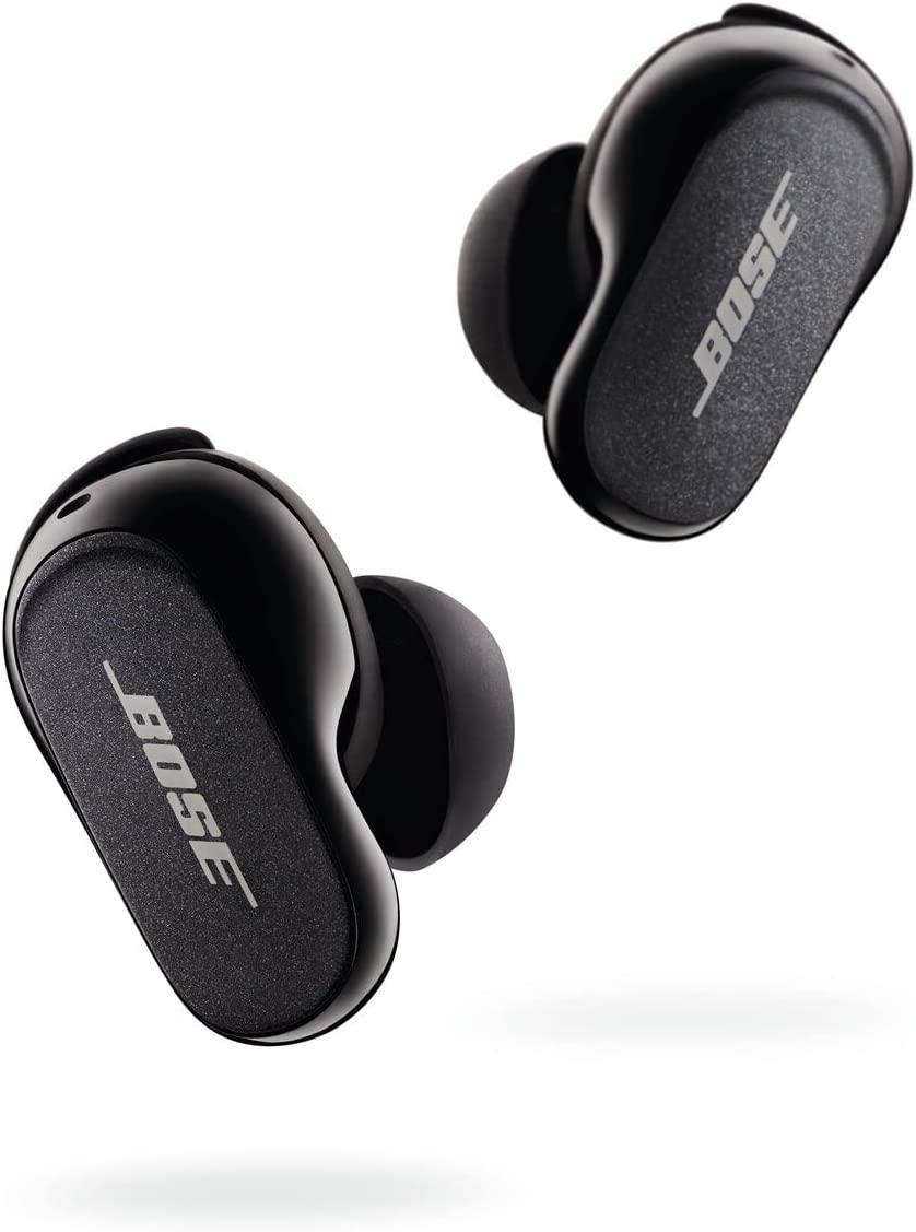Bose QuietComfort Earbuds II, Wireless, Bluetooth, World’s Best Noise Cancelling In-Ear Headphones with Personalized Noise Cancellation & Sound, Triple Black