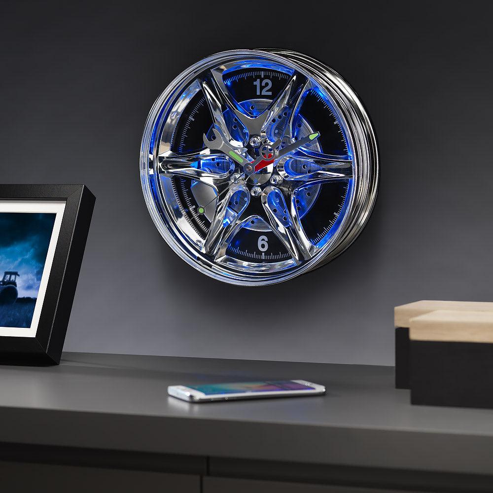 Ingenious LED Wheel Rim Clock
