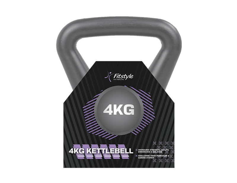 Kettlebell 4KG, Random Colour Delivery