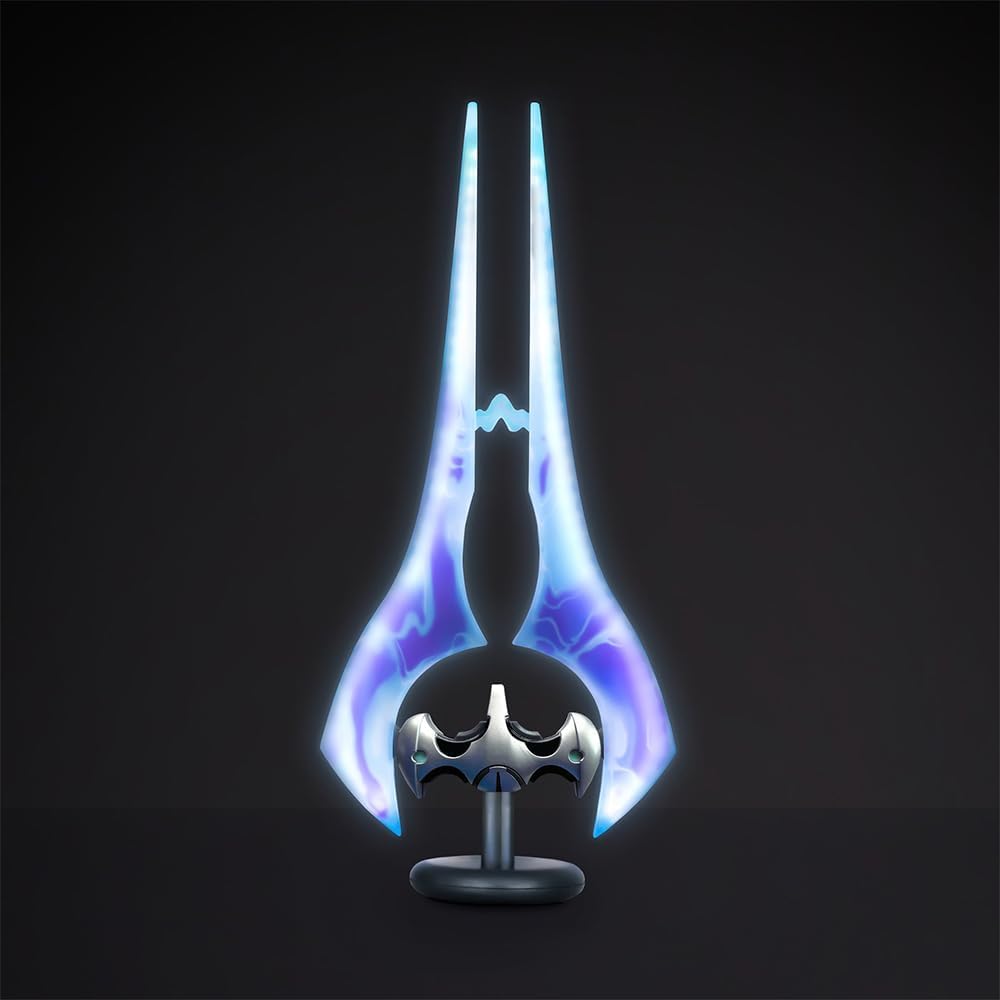 EXCLUSIVE Halo USB Powered LED Light-Up Blue Energy Sword Collectable Desktop Lamp