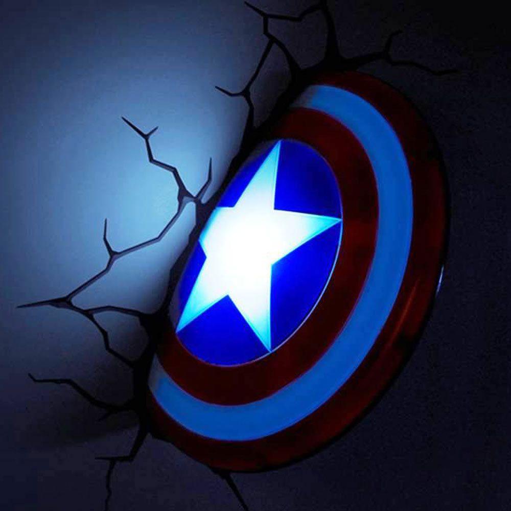 3D Light FX 3D Light Fx - Marvel Captain America Light