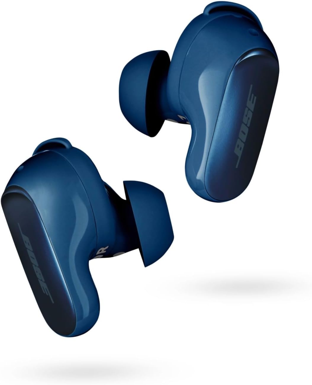 Bose QuietComfort Ultra Wireless Noise Cancelling Earbuds, Bluetooth Noise Cancelling Earbuds with Spatial Audio and World-Class Noise Cancellation, Lunar Blue - Limited Edition