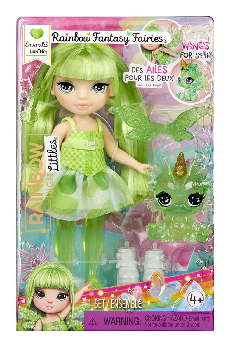 Rainbow High Littles Fantasy Fairies - Emerald