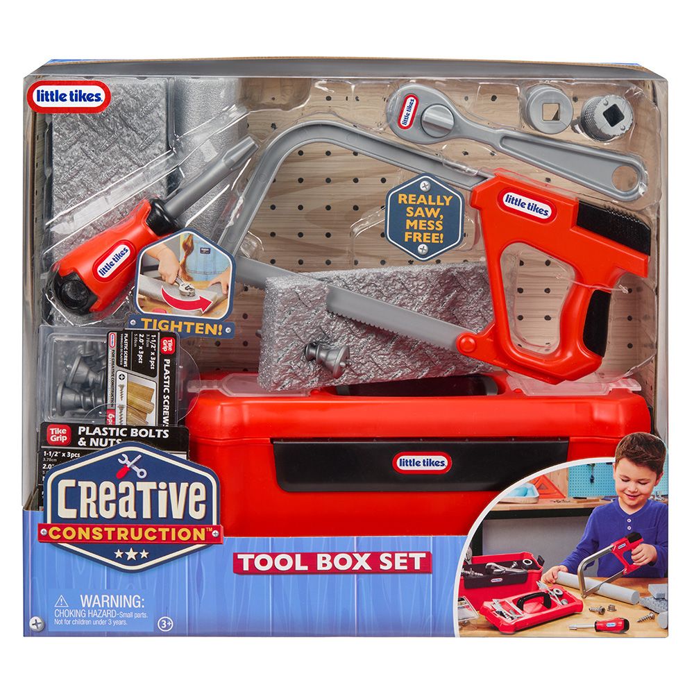 Little Tikes Creative Construction Tool Box Set