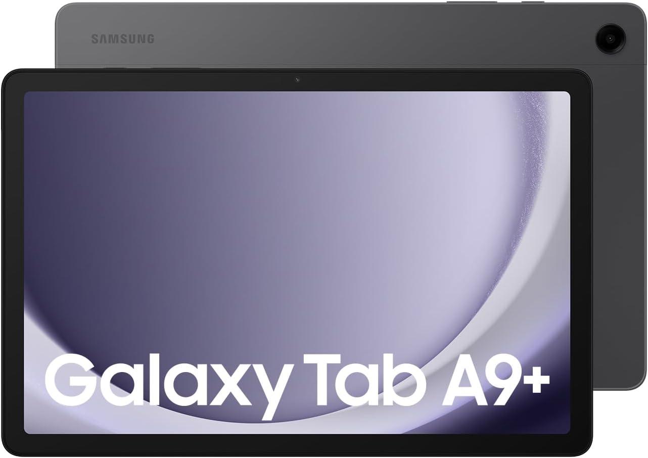 Samsung Galaxy Tab A9+ Plus Wi-Fi Android Tablet 4GB RAM, 64GB, 11-inch Screen, Graphite