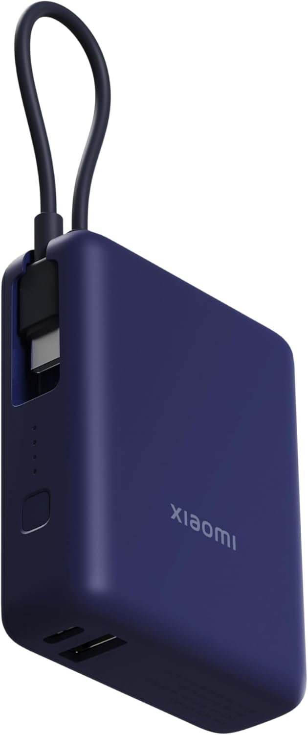Xiaomi Power Bank 10000Mah 33W Integrated Cable Ice Blue