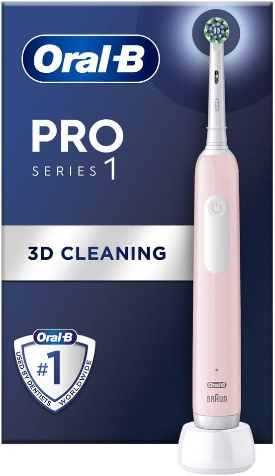 Oral-B Pro Series 1 Cross Action Pink Toothbrush