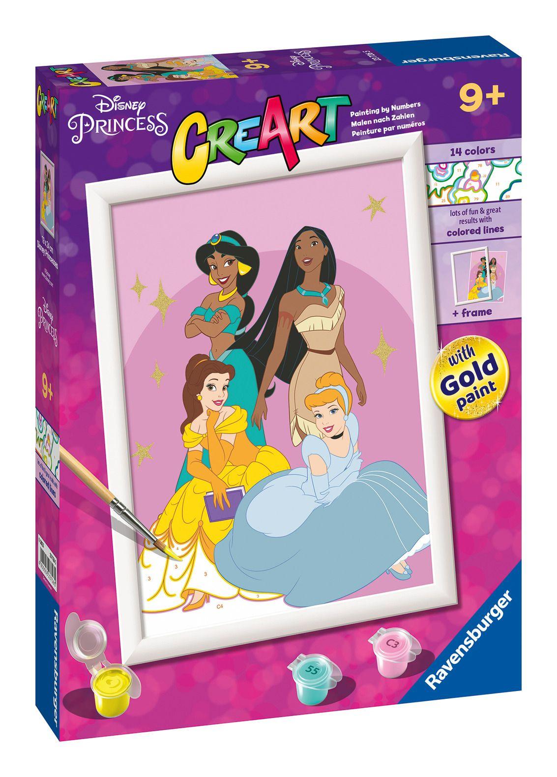 CreArt Paint by Numbers - Disney Princess