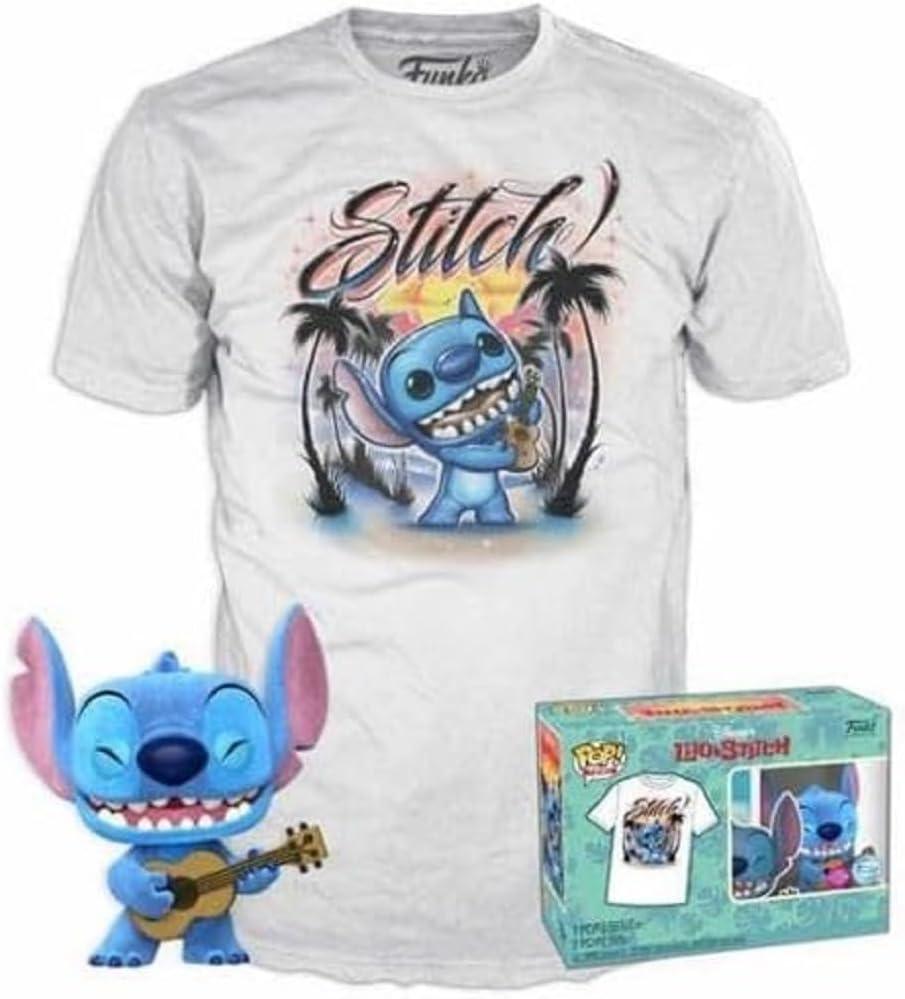 Funko - POP & TEE:Lilo & Stitch - Ukelele Stitch (Size: Small)