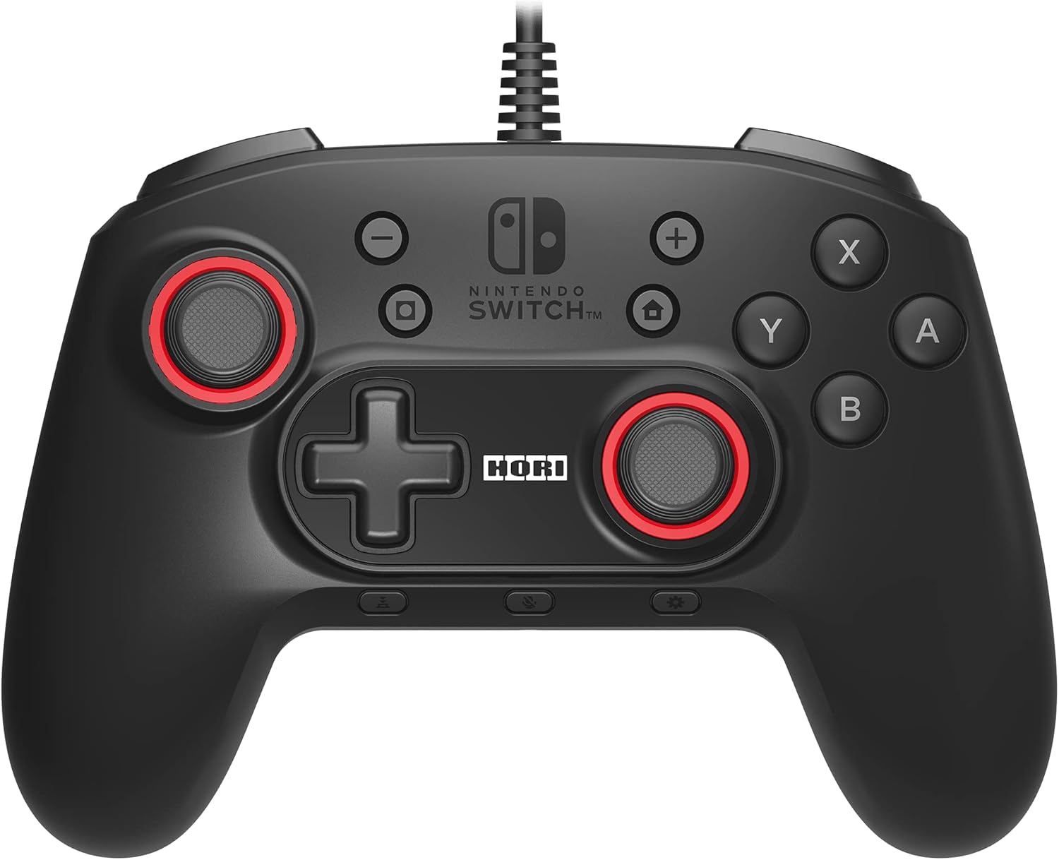 Hori HORIPAD+ Wired Controller Black (Nintendo Switch)