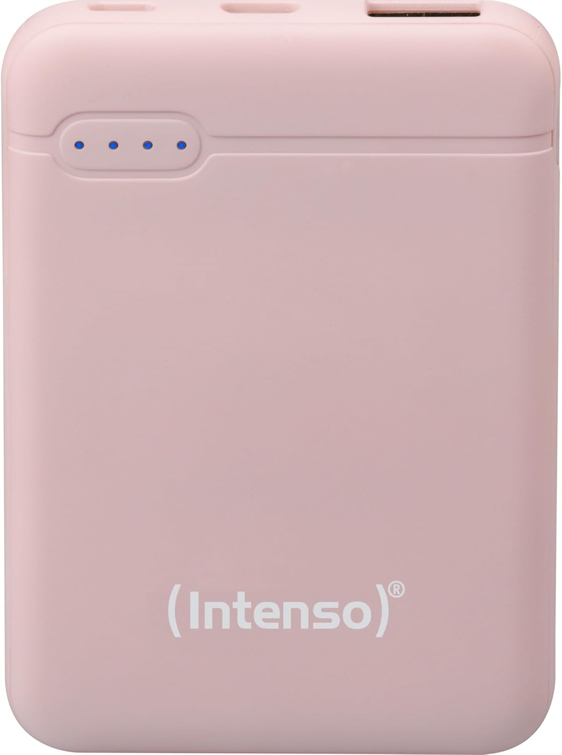 Intenso Power Bank XS5000, Portable Charger (5000mAh, Compatible with Smart Phone/Tablet PC and More) Pink