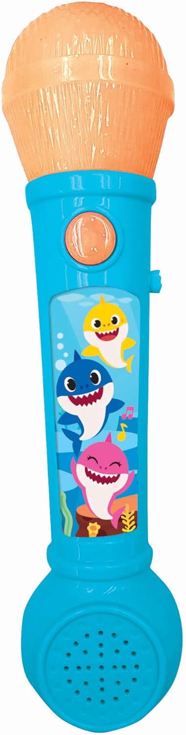 Baby Shark Lighting Microphone with Melodies and Sound Effects