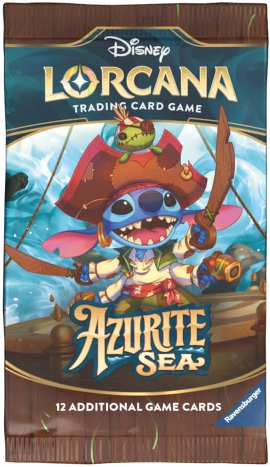 Disney Lorcana Azurite Sea Boosters Trading Card