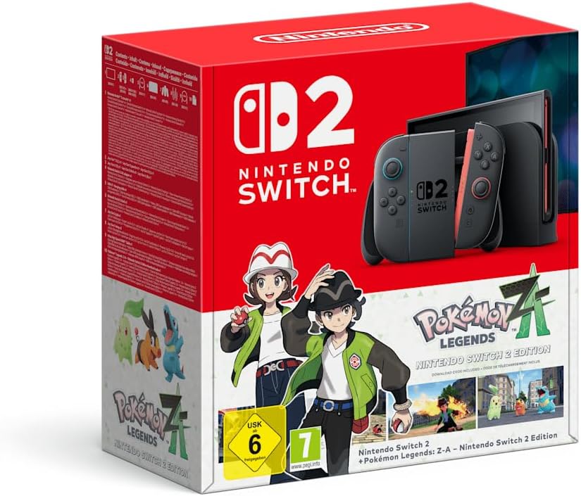 Nintendo Switch 2 + Pokemon Legends: Z-A bundle