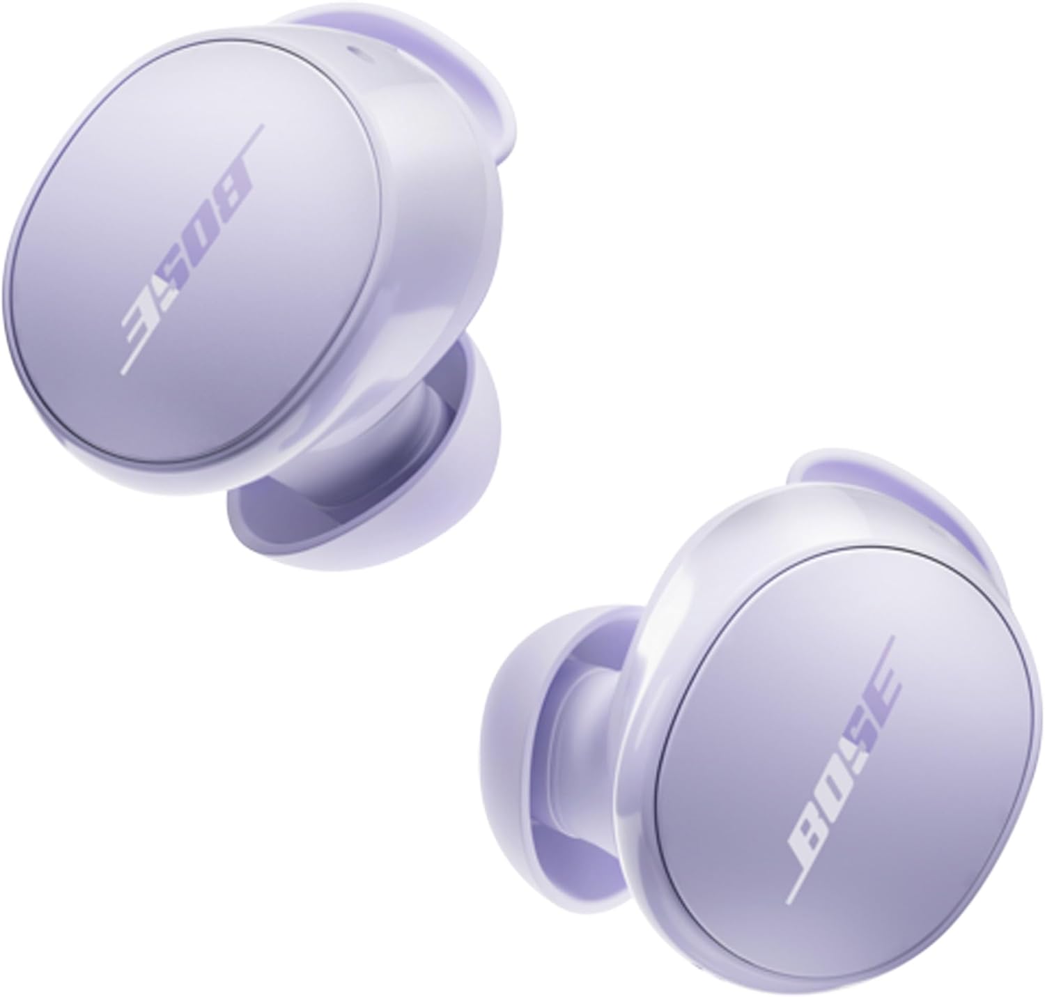Bose QuietComfort Bluetooth Earbuds, Chilled Lilac, 2024, True Wireless Earbuds with Active Noise Cancellation and Mic, Deep Bass, IPX4 Rating, Up to 8.5 Hours of Playtime