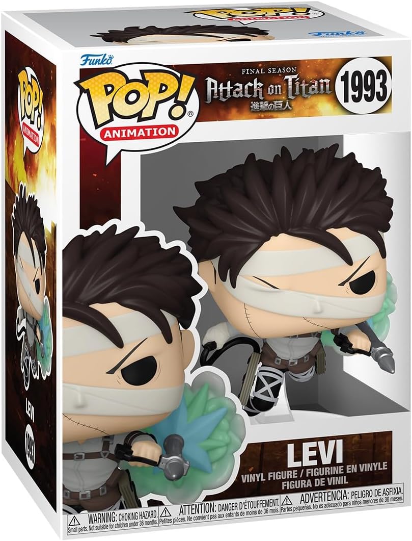 Funko Pop! Animation: Attack on Titan - Levi Ackerman - (SP-1) - Collectable Vinyl Figure
