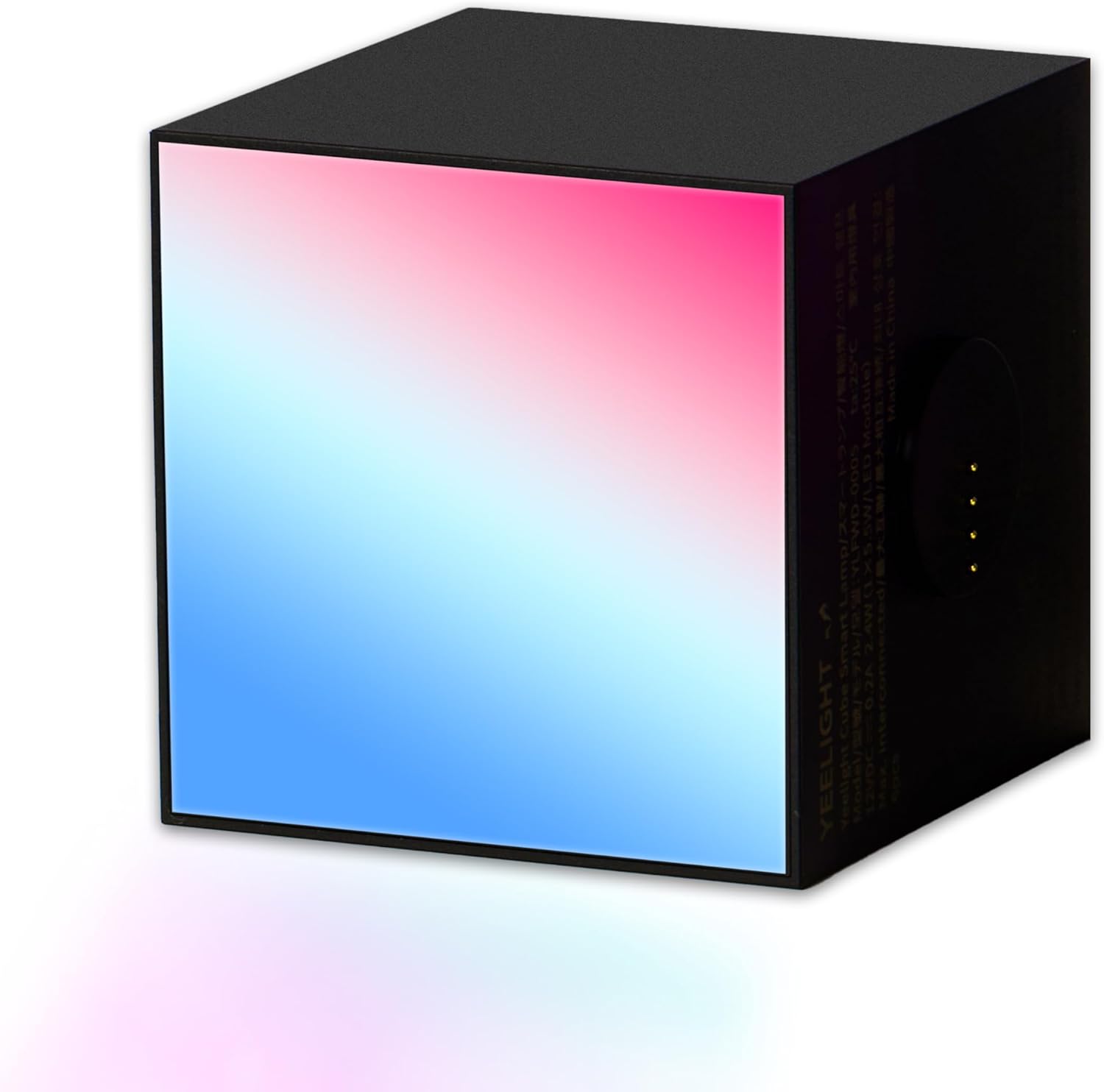 Yeelight Panel Light Exentsion (1 x Panel Extension) for Cube Smart Lamp, 16 Million Colors Option, RGBIC Individual Addressable,Dynamic Lighting, Music Flow, WiFi Connected, APP Control, for Bedroom, Livingroom