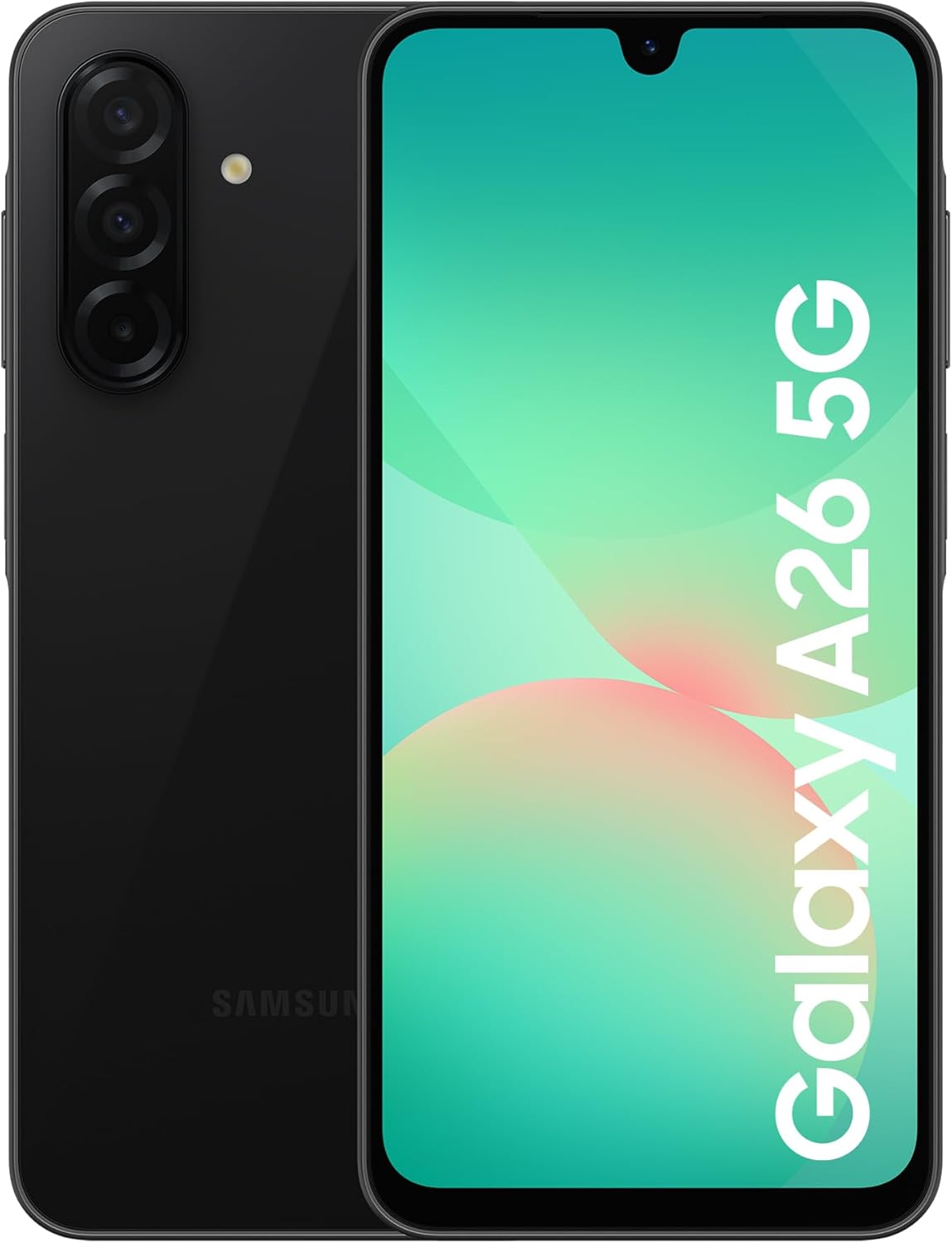 Samsung Galaxy A26 5G Smartphone - Black, Awesome Intelligence, 6GB Memory, 128GB Storage, 50MP Camera