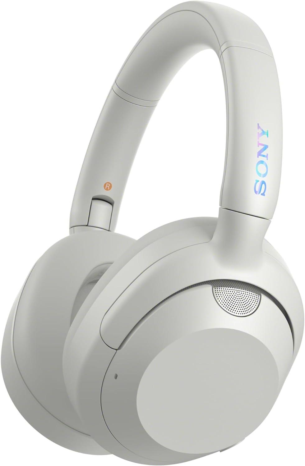 Sony ULT WEAR Noise Canceling Wireless Headphones with Alexa Built-in, Massive Bass Comfortable Design, Off White