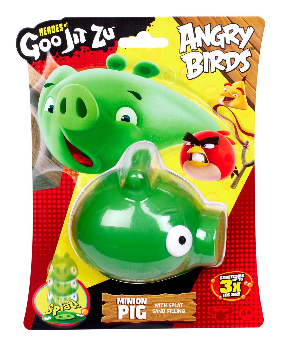 Goo Jit Zu Angry Birds Minion Pig toy in packaging