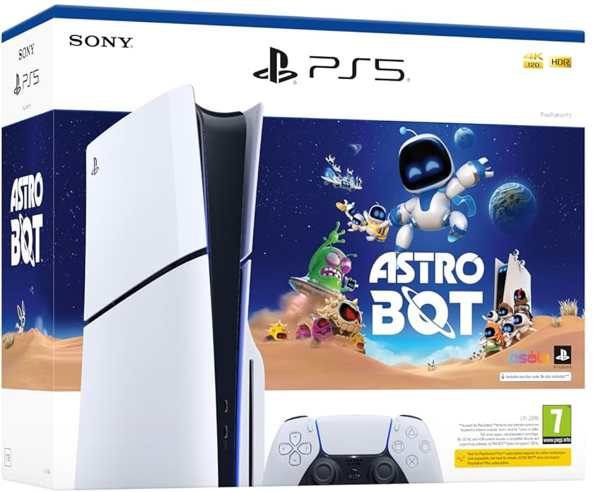 PlayStation 5 PS5 Disc Edition (Slim) - Astro Bot Bundle
