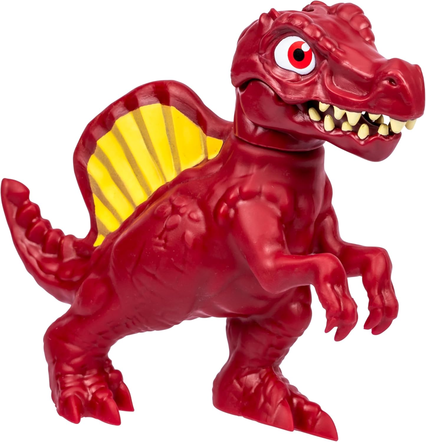 Heroes of Goo Jit Zu Jurassic World Rebirth Dino Rampage Spinosaurus, Super Squishy and Stretchy, with Rampage Action Chomping Jaws and A Unique Goo Filling