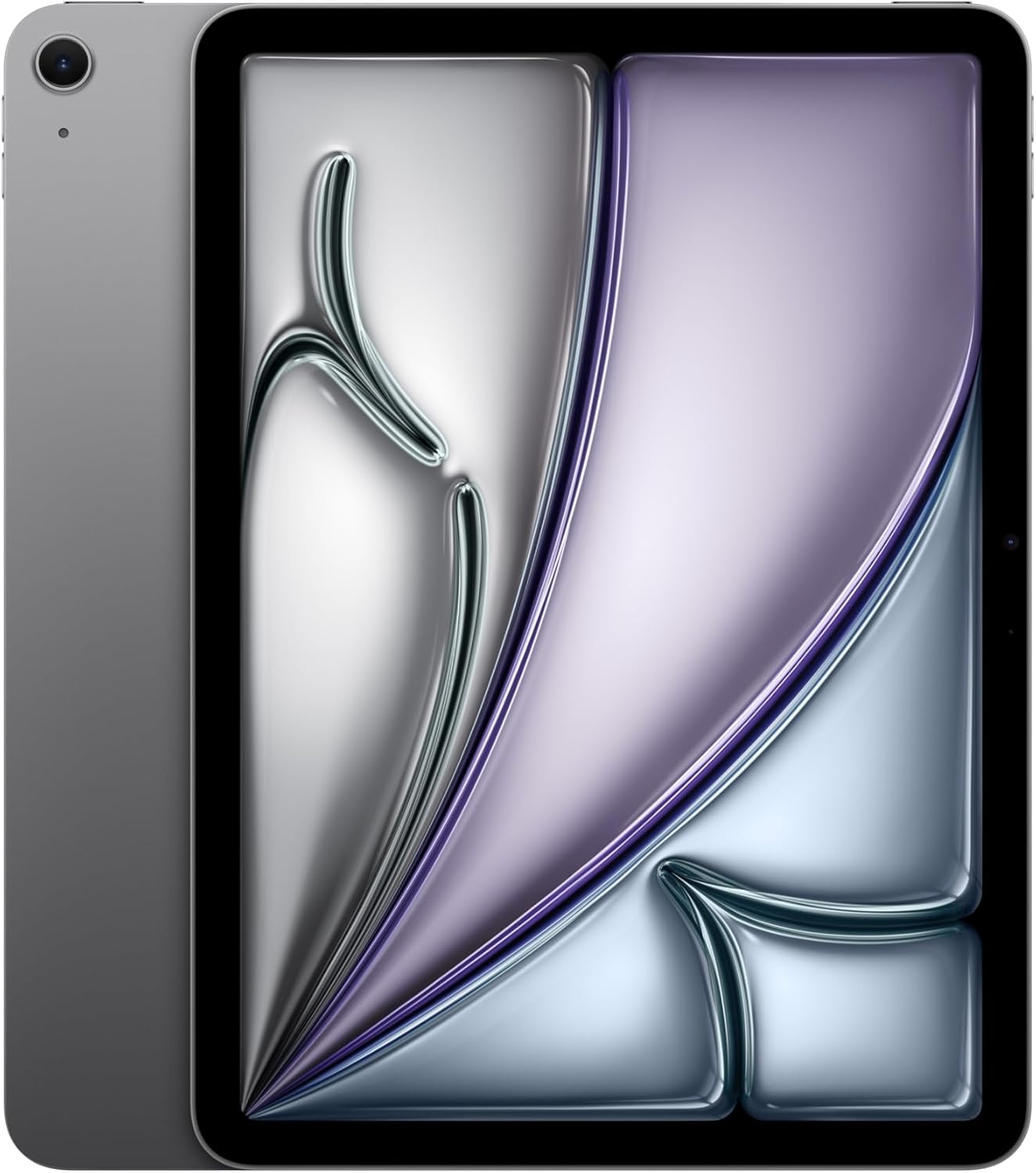 Apple iPad Air 11-inch (M3): Space Grey, 128GB, with M3 chip Built for Apple Intelligence, Liquid Retina Display, 12MP Front/Back Camera, Wi-Fi 6E, Touch ID, All-Day Battery Life