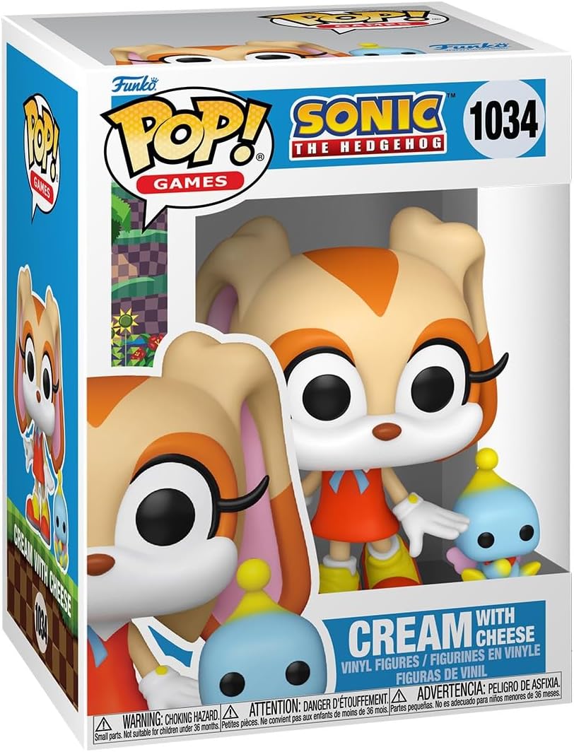 Pop! Vinyl Pop & Buddy: Sonic the Hedgehog - Cream With Cheese