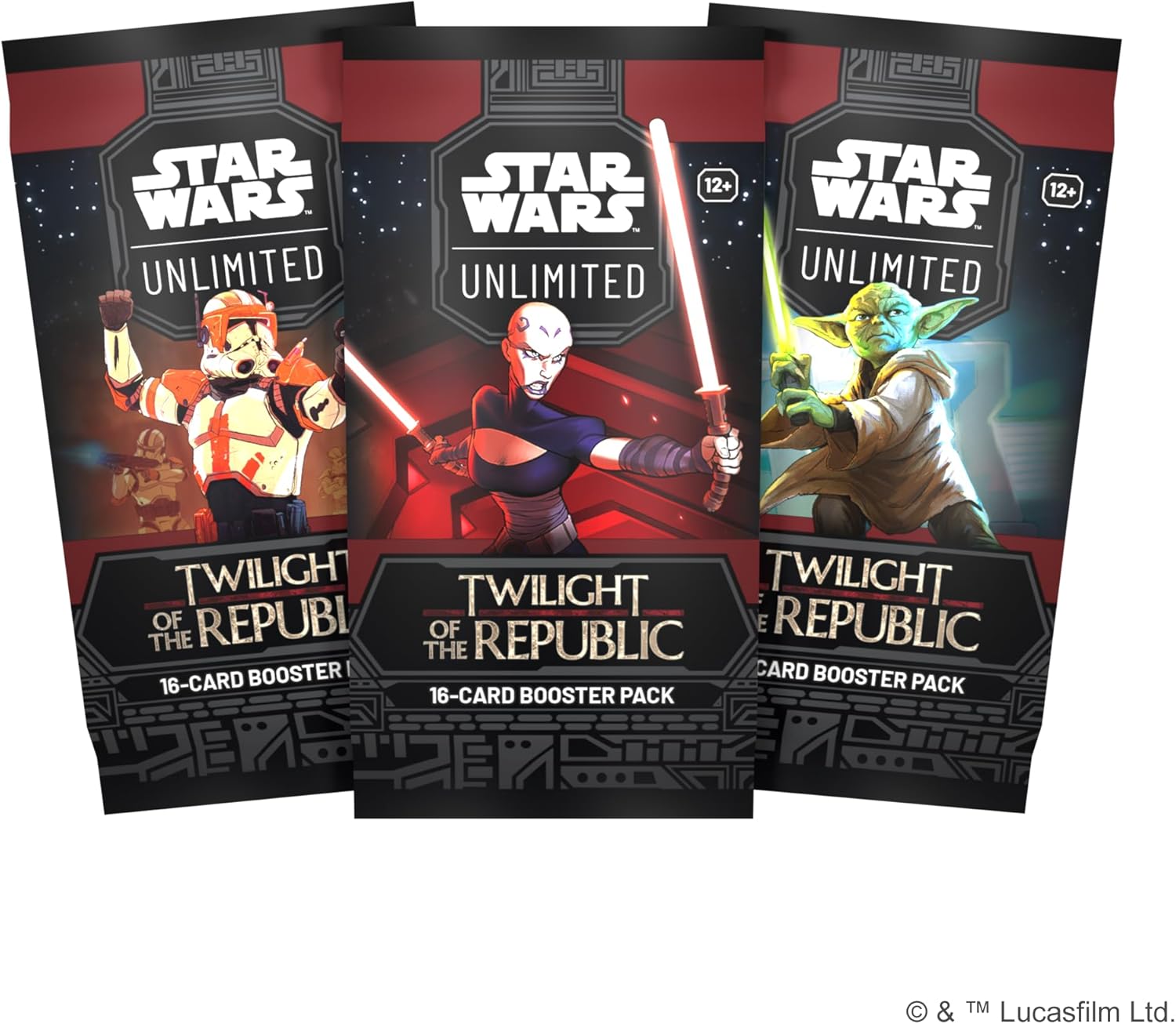 Fantasy Flight Games - Star Wars: Unlimited TCG Twilight of the Republic BOOSTER PACK - Fast-Paced Trading Card Game