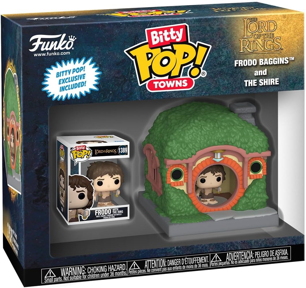 Bitty POP! Town: Lord of The Rings - Frodo Baggins and The Shire