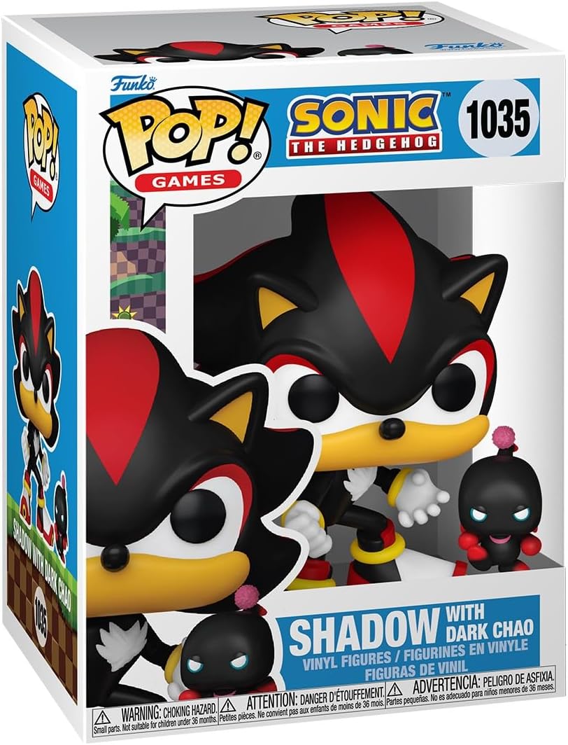 Pop! Vinyl - Sonic - Shadow w/ Dark Chao
